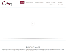 Tablet Screenshot of lamatashi.org